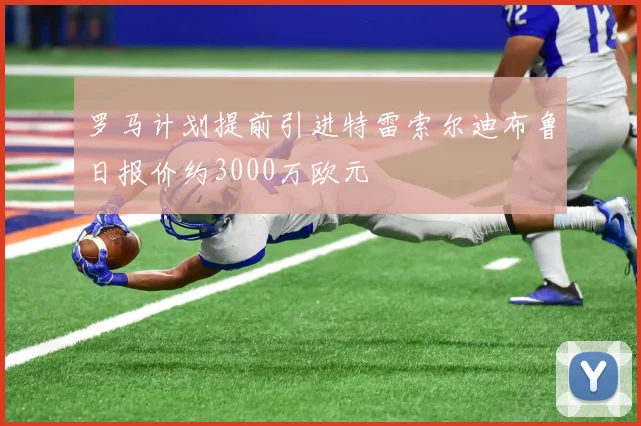 罗马计划提前引进特雷索尔迪布鲁日报价约3000万欧元